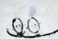 "4.2.07" 2007, 50 x 70cm, mixed media auf Papier