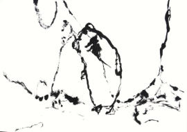 Chinatusche auf Papier, 21 x 29,7 cm